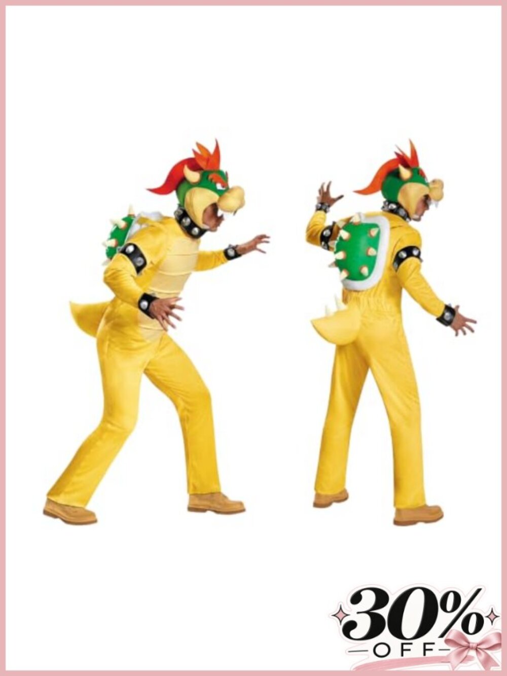 Disguise Super Mario Bros Bowser Costume Men's Plus Size Inflatable Shell